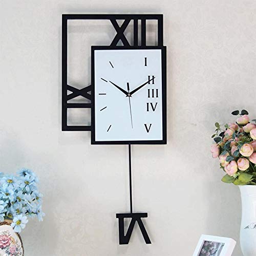 Sala de Estar Creativa de Moda Relojes Colgantes oscilantes Reloj Moderno de Moda Sala de Estar Creativa de Moda Relojes Colgantes oscilantes Reloj Moderno de Moda
