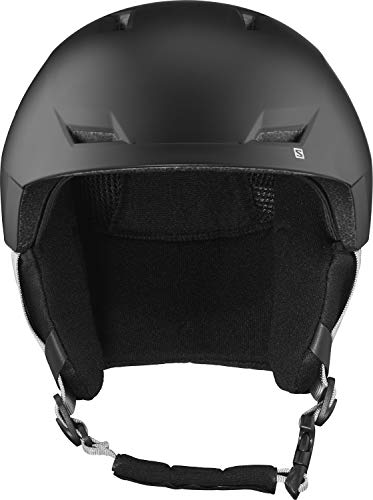 Salomon ICON LT ACCESS Casco de esquí y snowboard para mujer, Ajuste regulable, Talla M, Circunferencia de la cabeza 56-59 cm, Negro, L41214200