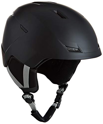 Salomon ICON LT ACCESS Casco de esquí y snowboard para mujer, Ajuste regulable, Talla M, Circunferencia de la cabeza 56-59 cm, Negro, L41214200