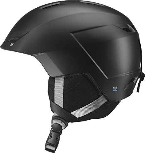 Salomon ICON LT ACCESS Casco de esquí y snowboard para mujer, Ajuste regulable, Talla M, Circunferencia de la cabeza 56-59 cm, Negro, L41214200