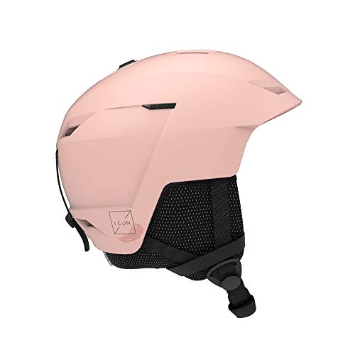 Salomon ICON LT Casco de esquí y snowboard para mujer, Ajuste regulable, Talla M, Circunferencia de la cabeza 56-59 cm, Rosa (Tropical Peach), L41160500