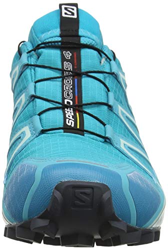 Salomon Speedcross 4 GTX, Zapatillas de Trail Running Mujer, Azul (Bluebird/Icy Morn/Ebony), 36 EU