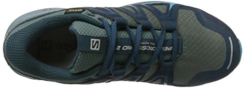 Salomon Speedcross Vario 2 GTX, Calzado de Trail Running para Mujer, Azul (Arctic/North Atlantic/Blue Bird), 36 EU