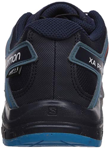 Salomon XA Pro 3D CSWP J, Zapatillas de Deporte Unisex Adulto, Azul Navy Blazer Mallard Blue Hawaiian Surf, 36 EU