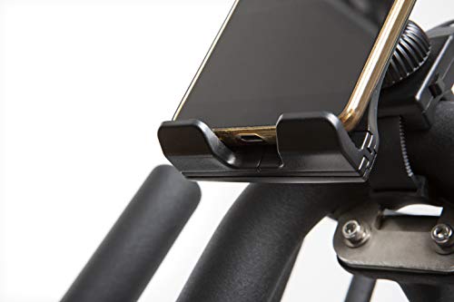 SALTER - 48590 Soporte de Tablet o móvil para Bicicletas de Indoor (Negro)