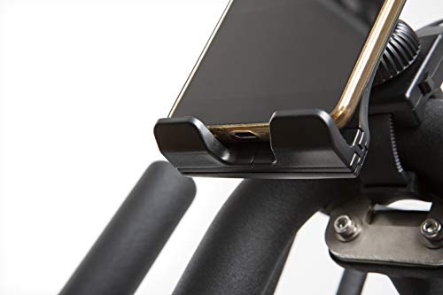 SALTER - 48590 Soporte de Tablet o móvil para Bicicletas de Indoor (Negro) SALTER - 48590 Soporte de Tablet o móvil para Bicicletas de Indoor (Negro)