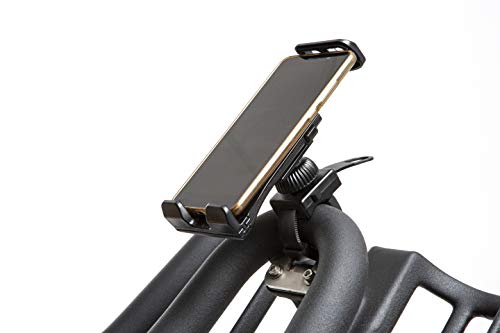 SALTER - 48590 Soporte de Tablet o móvil para Bicicletas de Indoor (Negro) SALTER - 48590 Soporte de Tablet o móvil para Bicicletas de Indoor (Negro)