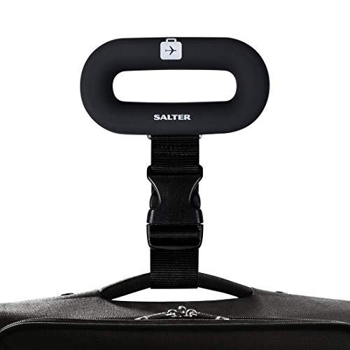 Salter 9500 BKDCTM Balanza Pesa Maleta de Capacidad 40 Kg, Negro