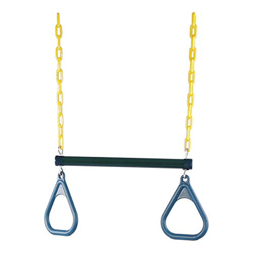 SALUTUYA Trapecio de Acero con Recubrimiento en Polvo para Zona de Juegos para Gimnasio SALUTUYA Trapecio de Acero con Recubrimiento en Polvo para Zona de Juegos para Gimnasio