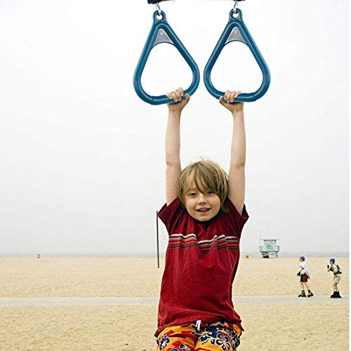 SALUTUYA Trapecio de Acero con Recubrimiento en Polvo para Zona de Juegos para Gimnasio SALUTUYA Trapecio de Acero con Recubrimiento en Polvo para Zona de Juegos para Gimnasio