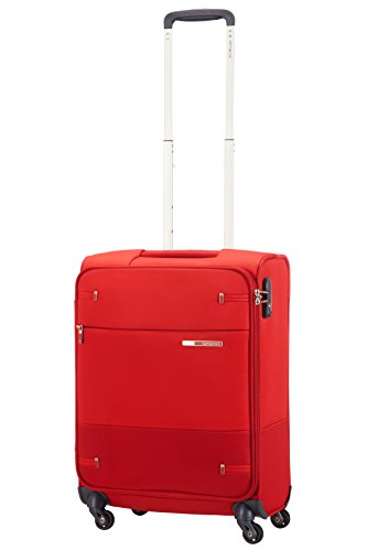 Samsonite Base Boost Spinner S Equipaje de mano, 55 cm, 39 L, Ancho: 40 cm, Rojo (Red)