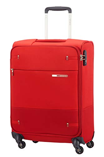 Samsonite Base Boost Spinner S Equipaje de mano, 55 cm, 39 L, Ancho: 40 cm, Rojo (Red)