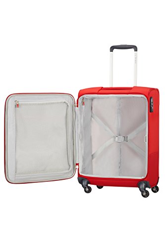 Samsonite Base Boost Spinner S Equipaje de mano, 55 cm, 39 L, Ancho: 40 cm, Rojo (Red)