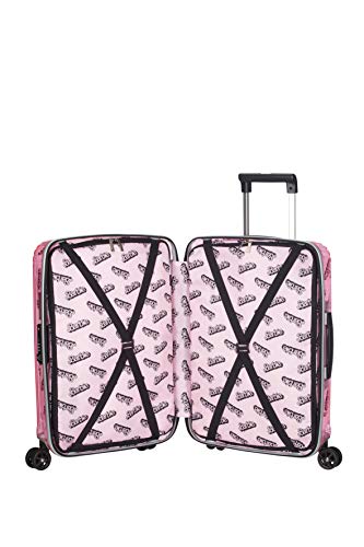 Samsonite Neopulse Barbie Maleta de Mano S (55cm-38L), Rosa (Barbie Transparent Pink)