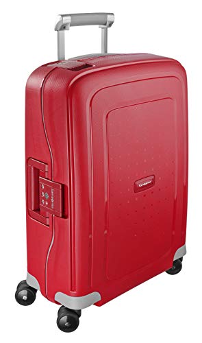 Samsonite S'Cure Spinner S - Maleta de equipaje, S (55 cm - 34 L), Rojo (Crimson Red) Samsonite S'Cure Spinner S - Maleta de equipaje, S (55 cm - 34 L), Rojo (Crimson Red)
