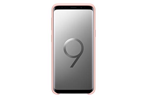 Samsung – Carcasa de silicona para Samsung Galaxy S9, color rosa