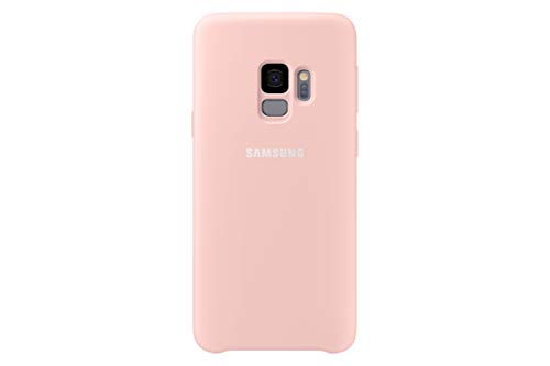 Samsung – Carcasa de silicona para Samsung Galaxy S9, color rosa