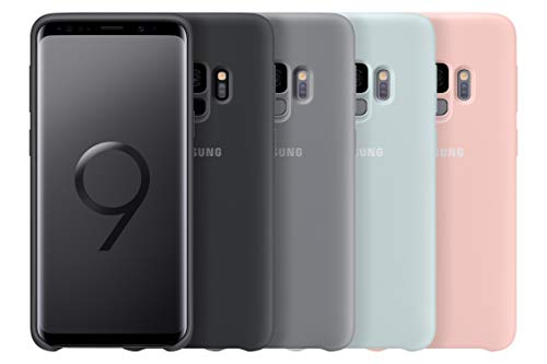 Samsung – Carcasa de silicona para Samsung Galaxy S9, color rosa