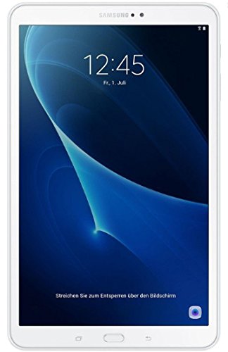 Samsung Galaxy Tab A6 SM-T580 - Tablet de 10.1" FullHD (WiFi, Procesador Octa-core, 2 GB de RAM, 32 GB de almacenamiento, Android 7.0 actualizable), Blanco