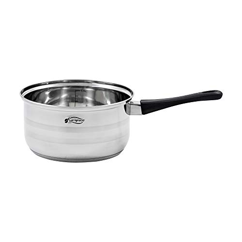 San Ignacio SG-8050 - Batería de Cocina, Acero Inoxidable, Plateado, 3 cuerpos