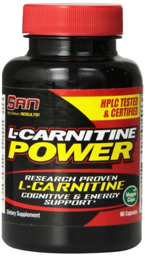 San L-Carnitine Power Capsules (60) 60 unidades 60 g