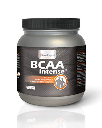 SanaExpert BCAA Intense, bebida deportiva con aminoácidos, L-leucina, L-valina y L-isoleucina, polvo, 500 g SanaExpert BCAA Intense, bebida deportiva con aminoácidos, L-leucina, L-valina y L-isoleucina, polvo, 500 g