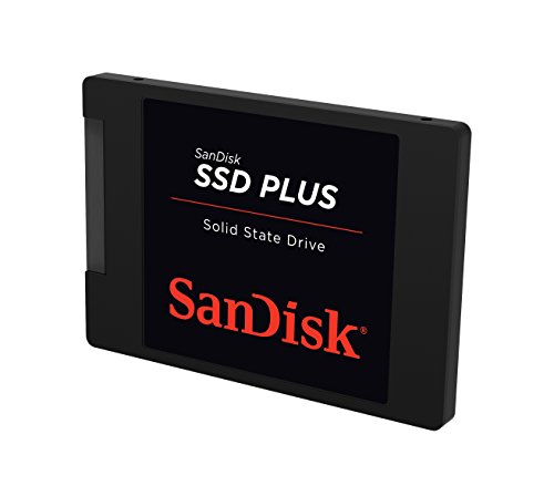 SanDisk SDSSDA-240G Plus – Disco sólido interno de 240 GB, SATA III SSD, con hasta 530 MB/s