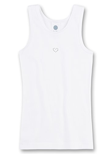 Sanetta - Camiseta Interior para niña, Talla 16 años (170 cm), Color Blanco 010 Sanetta - Camiseta Interior para niña, Talla 16 años (170 cm), Color Blanco 010