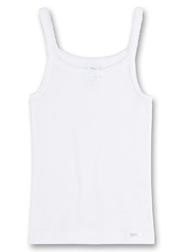 Sanetta - Camiseta Interior para niña, Talla 16 años (170 cm), Color Blanco 010