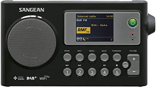 Sangean WFR27CB WFR-27 C - Radio Internet con Dab+, Negro