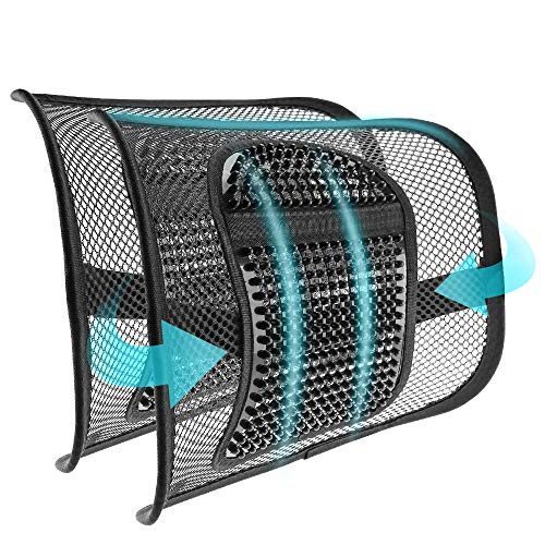 sanlinkee 2 PCS Cojín Lumbar Soporte para la Espalda Lumbar ergonómico Cojín de Soporte Lumbar para Silla de Oficina Coche corrije la Postura Alivia el Dolor Lumbar(Negro) sanlinkee 2 PCS Cojín Lumbar Soporte para la Espalda Lumbar ergonómico Cojín de Soporte Lumbar para Silla de Oficina Coche corrije la Postura Alivia el Dolor Lumbar(Negro)