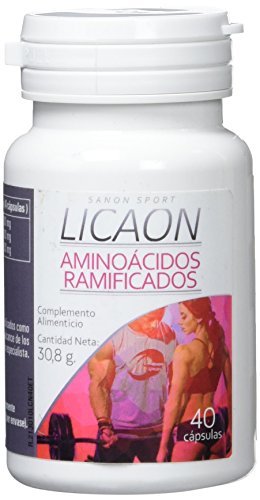 Sanon Sport Licaon, Aminoácidos Ramificados BCCA´S 2:1:1, 618 mg, 40 Cápsulas Sanon Sport Licaon, Aminoácidos Ramificados BCCA´S 2:1:1, 618 mg, 40 Cápsulas