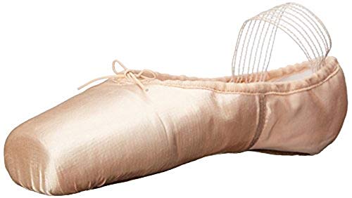 Sansha Recital - Zapato de punta ancha para entrenamiento de ballet, color Rosa, talla 34 EU