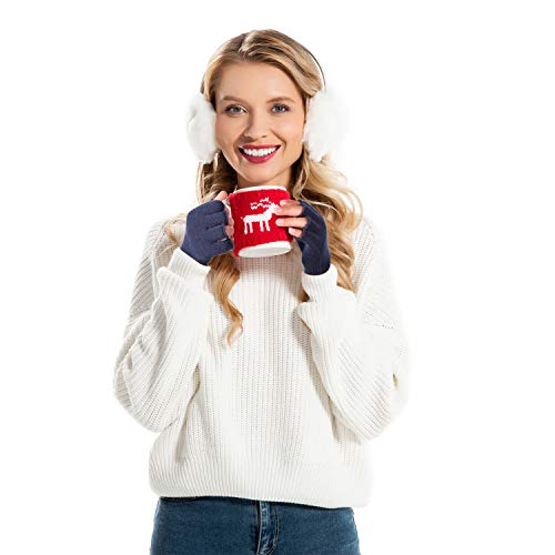 SATINIOR 3 Pares de Guantes de Medio Dedo Guantes sin Dedos de Invierno Guantes de Punto para Hombres Mujeres (Color Set 1) SATINIOR 3 Pares de Guantes de Medio Dedo Guantes sin Dedos de Invierno Guantes de Punto para Hombres Mujeres (Color Set 1)