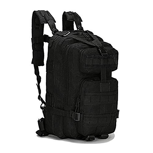 Satohom Mochila Táctica Militar Hombre 25L Nivel 3 Mochila Táctica Multifuncional 3P Bolsa Unisex Impermeable Tela Oxford 600D para Deportes al Aire Libre Cazar Camping Senderismo