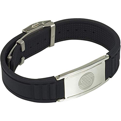 Satori 4 en 1 Iones Negativos Banda en Negro, germanio, Silicona, Cargado con Iones Negativos, la Pulsera iónica y Elegante Pulsera de Terapia, Hombres y Las Mujeres Satori 4 en 1 Iones Negativos Banda en Negro, germanio, Silicona, Cargado con Iones Negativos, la Pulsera iónica y Elegante Pulsera de Terapia, Hombres y Las Mujeres