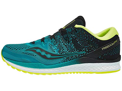 Saucony Freedom ISO 2, Zapatillas de Running para Hombre, Azul Negro, 44.5 EU