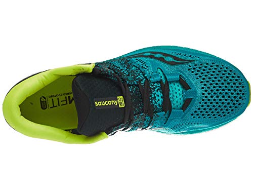 Saucony Freedom ISO 2, Zapatillas de Running para Hombre, Azul Negro, 44.5 EU