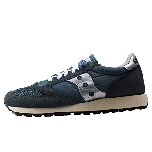 Saucony Jazz O Vintage, Zapatillas de Cross para Hombre, Azul (Blue/Navy/ Silver 4), 37 EU