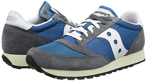 Saucony Jazz Original Vintage, Zapatillas de Cross Unisex Adulto, Azul (Castlerock/Teal 20), 40 EU