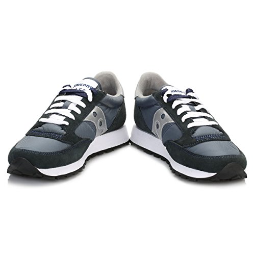Saucony Jazz Original-W, Zapatillas, Azul (Navy/Silver), 35.5 EU Saucony Jazz Original-W, Zapatillas, Azul (Navy/Silver), 35.5 EU