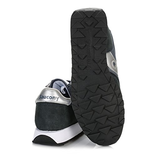 Saucony Jazz Original-W, Zapatillas, Azul (Navy/Silver), 35.5 EU Saucony Jazz Original-W, Zapatillas, Azul (Navy/Silver), 35.5 EU