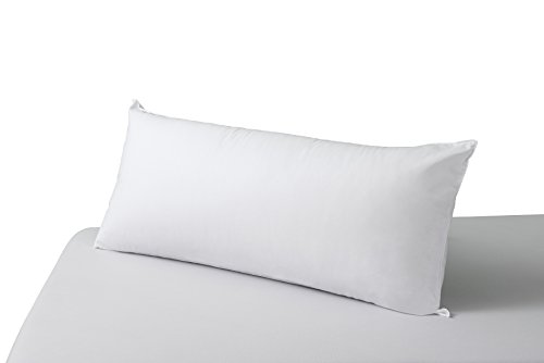 SAVEL, Almohada Antiácaros con Tejido 100% algodón, Firmeza Media, 105x40cm