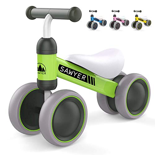 Sawyer - Correpasillos / Bicicleta Sin Pedales - Niños 10 a 24 Meses / Bebes 1 Año (Verde) Sawyer - Correpasillos / Bicicleta Sin Pedales - Niños 10 a 24 Meses / Bebes 1 Año (Verde)