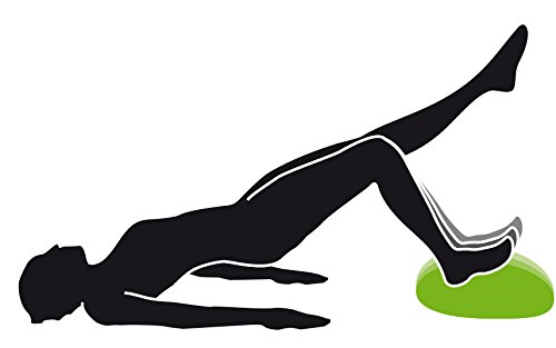 Schildkröt Fitness Half-Ball Dynamic, Entrenador de Equilibrio, Incluye Bomba de Mano y Póster de Ejercicios, Verde, 960038 Schildkröt Fitness Half-Ball Dynamic, Entrenador de Equilibrio, Incluye Bomba de Mano y Póster de Ejercicios, Verde, 960038