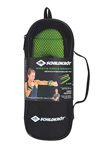 Schildkröt Fitness Lastres de Muñecas/Tobillos, en Estuche de Transporte Schildkröt Fitness Lastres de Muñecas/Tobillos, en Estuche de Transporte