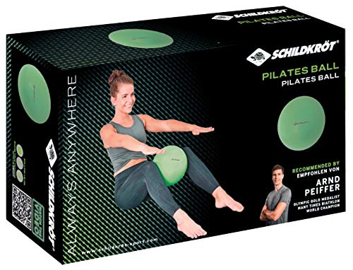 Schildkröt-Fitness Pilates, Ø18cm, Bola de Yoga, Ejercicio, Pelota de Fitness, Verde, 960131