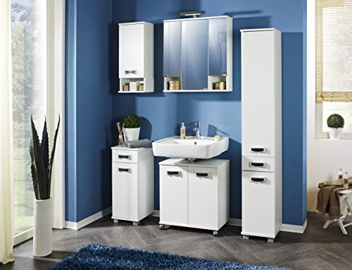 Schildmeyer Cadiz Armario Alto 149000, Blanco, 30 x 184 x 32,5 cm Schildmeyer Cadiz Armario Alto 149000, Blanco, 30 x 184 x 32,5 cm