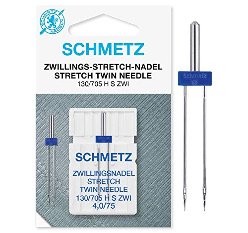 SCHMETZ - Aguja elástica para máquina de Coser (4,0 x 75 cm)