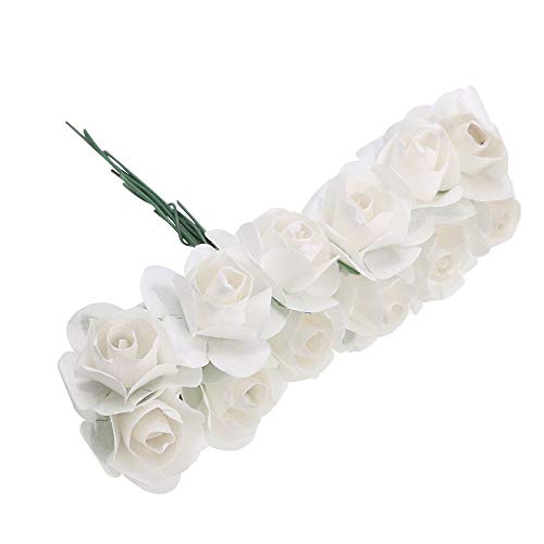 Schneespitze 288pcs Mini Papel Artificial Flores,Rosas Artificiales de Rosa para la Decoración Adecuado para Bodas, Decoración, Bricolaje Hogar Artesanía,2 Paquetes Schneespitze 288pcs Mini Papel Artificial Flores,Rosas Artificiales de Rosa para la Decoración Adecuado para Bodas, Decoración, Bricolaje Hogar Artesanía,2 Paquetes